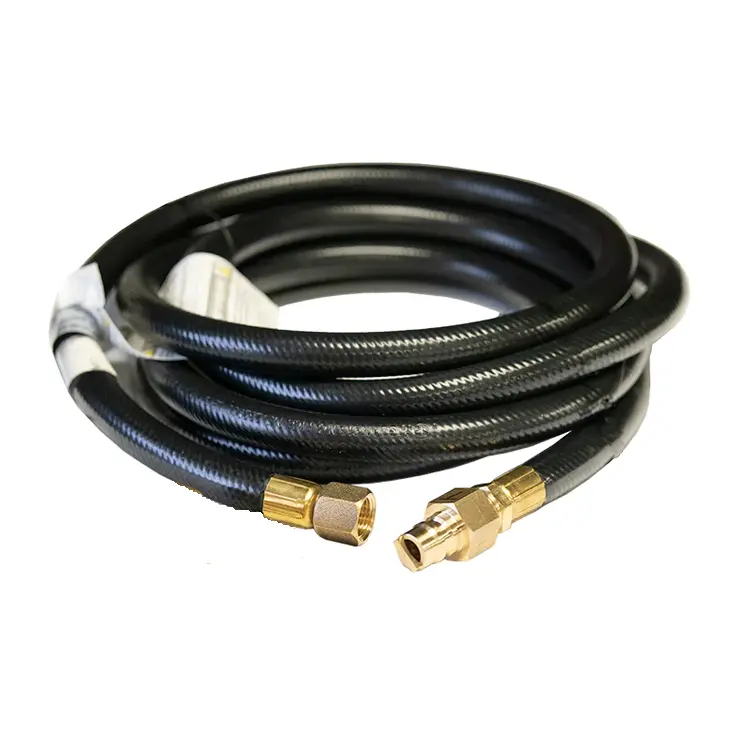 1/2-Inch × 25-Foot High-Flow Gas Hose Kit 1