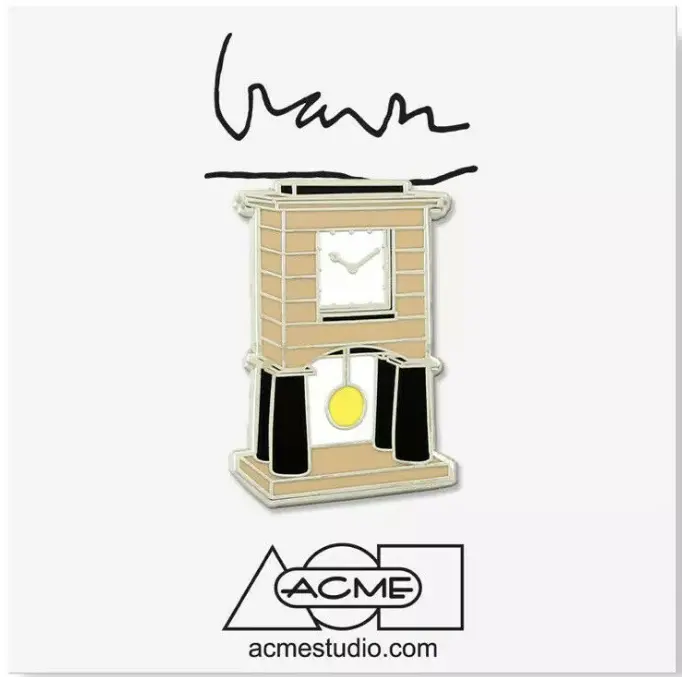 Acme Studios Michael Graves–Designed Alessi Clock Pin 1