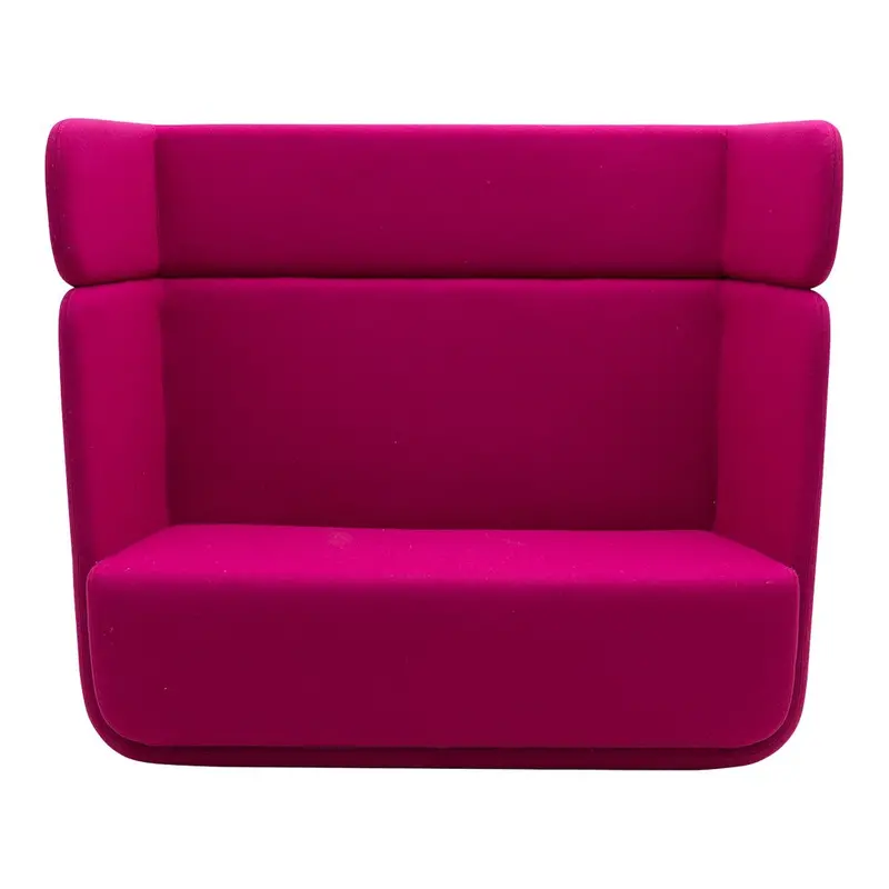 Basket High-Back Sofa – Textured Weave 1