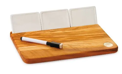 Bérard Acero Marble-Inlaid Cheese Serving Board 1