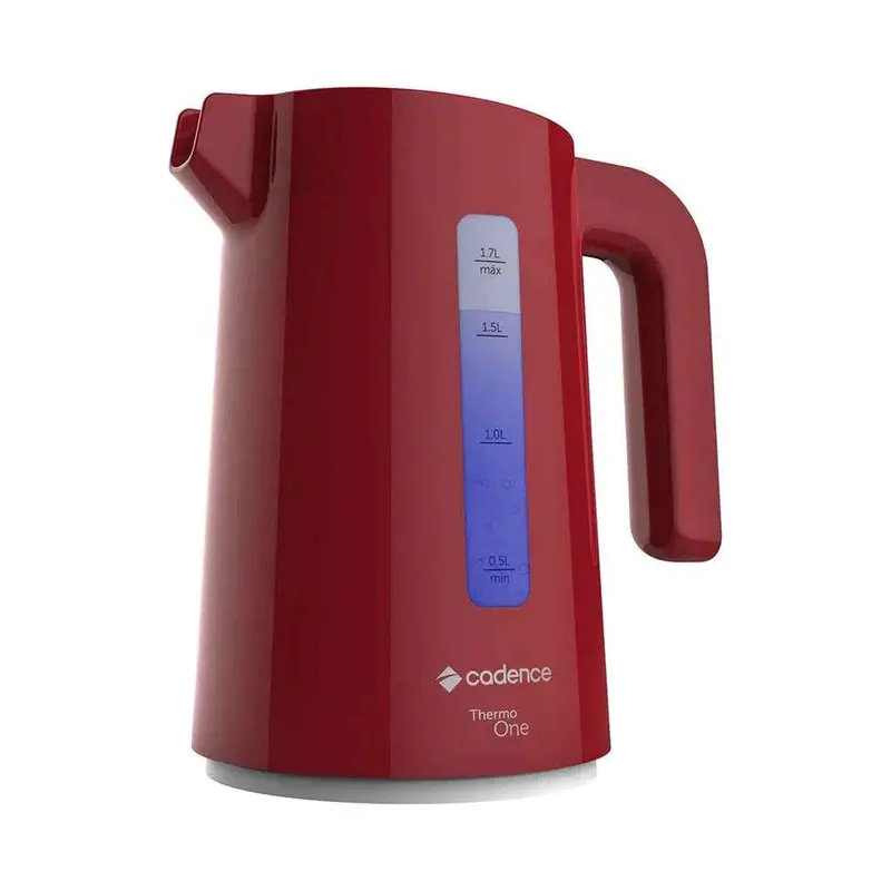Cadence Red Electric Kettle – 1.7L, 220V, Original Model 1