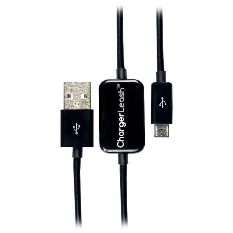 Chargerleash Forget-Me-Not 6-Foot Usb-To-Microusb Cable With Alarm 1