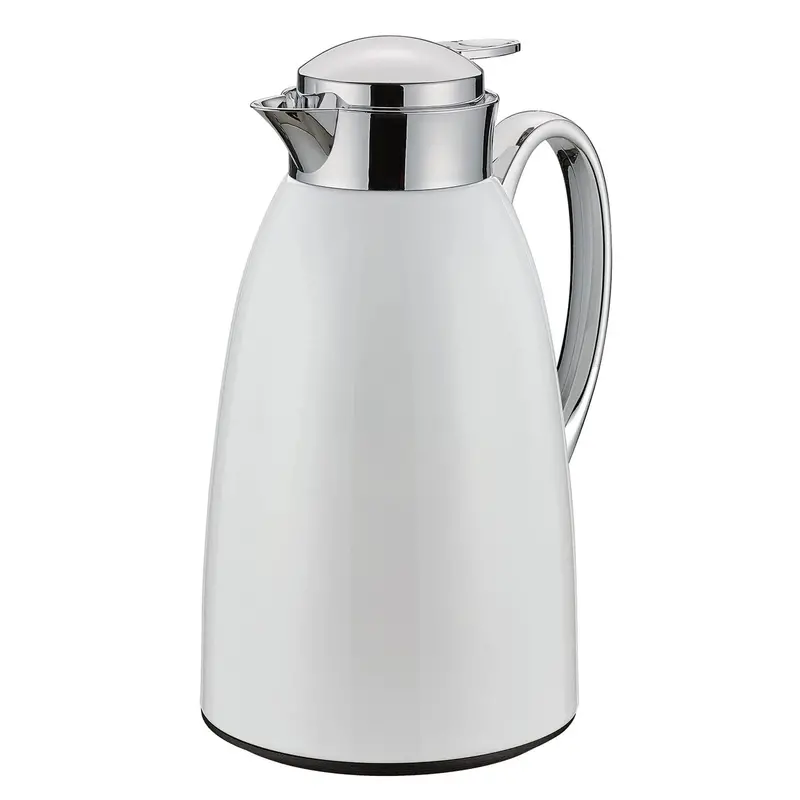 Cilio Venezia 1-Liter Stainless Steel Vacuum-Insulated Flask – White 1