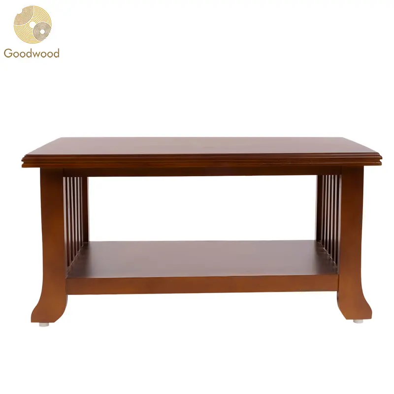 Goodwood Jalunga Teapoy – Rustic Wooden Side Table 1