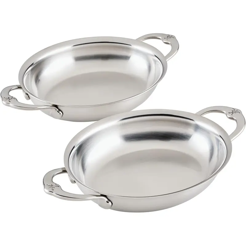 Hestan Provisions Set Of Two 13-Ounce Small Oval Au Gratin Dishes 1