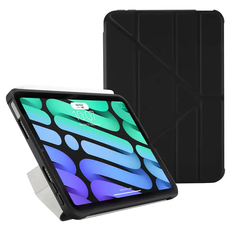 Pipetto Origami No1 Black Protective Case For Ipad Mini 6 | P055-49-S 1