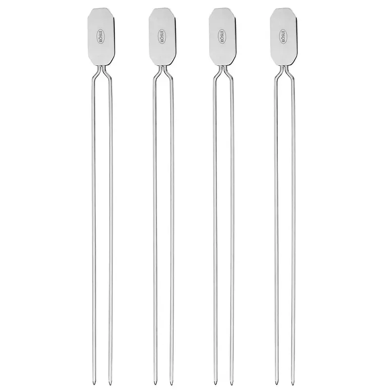 Rösle 15-Inch Stainless Steel Grill Skewers (Set Of 4) 1