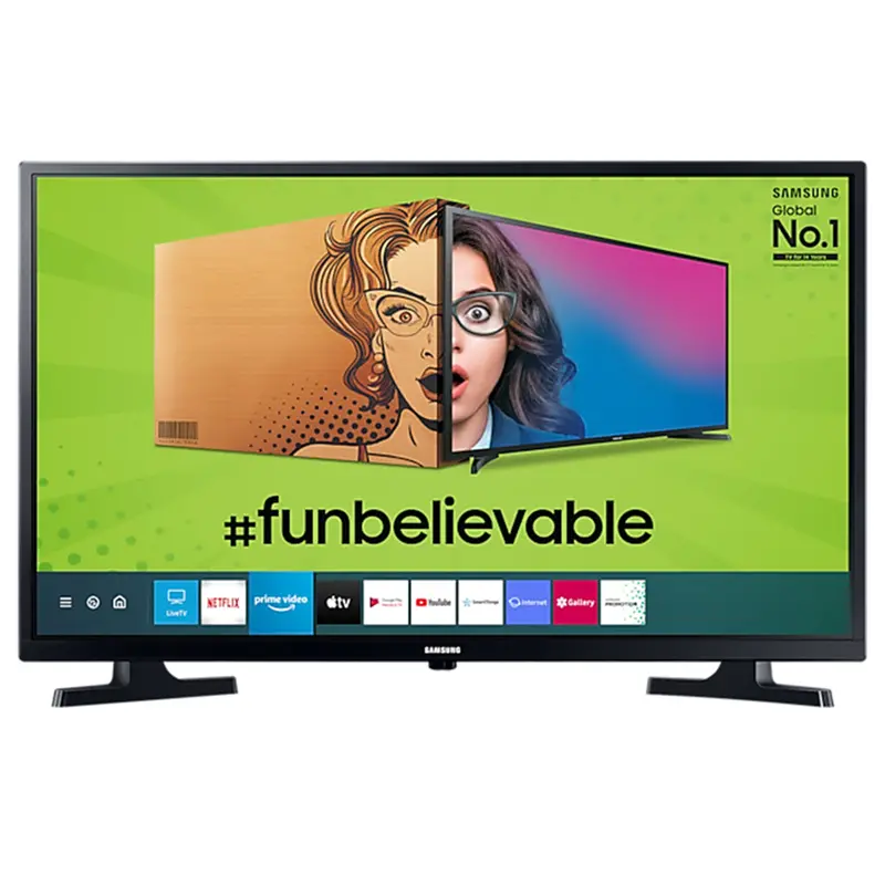 Samsung 32-Inch Ua32T4350Bkxxl Hd Ready Smart Led Tv – Slim Bezel, Built-In Apps 1